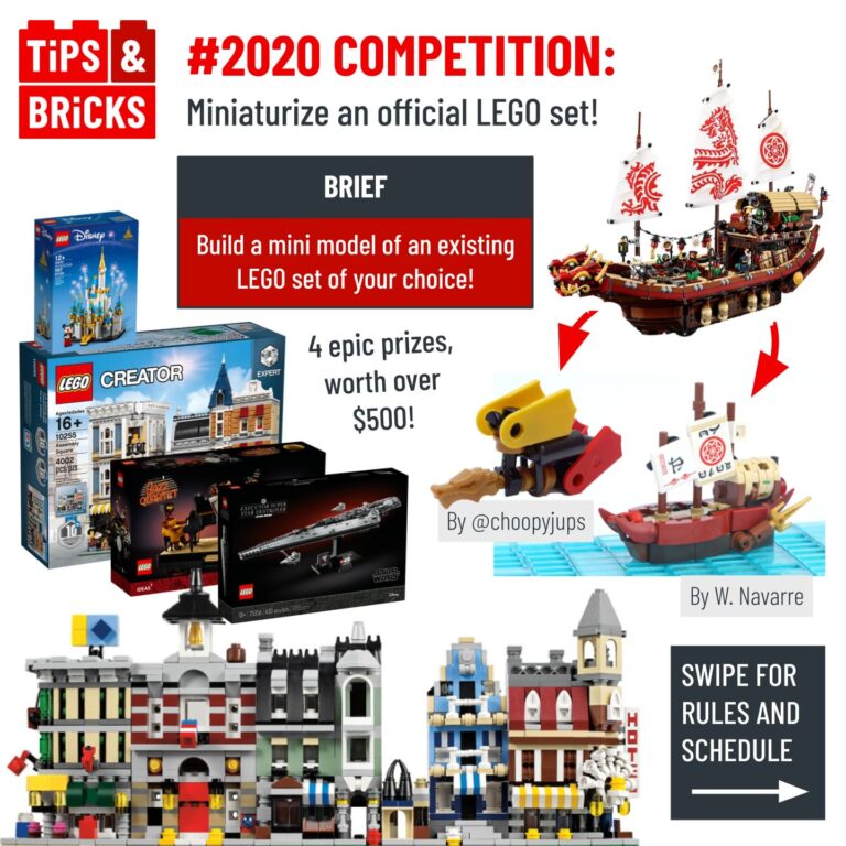 COMPETITION: Miniaturize an official LEGO set!