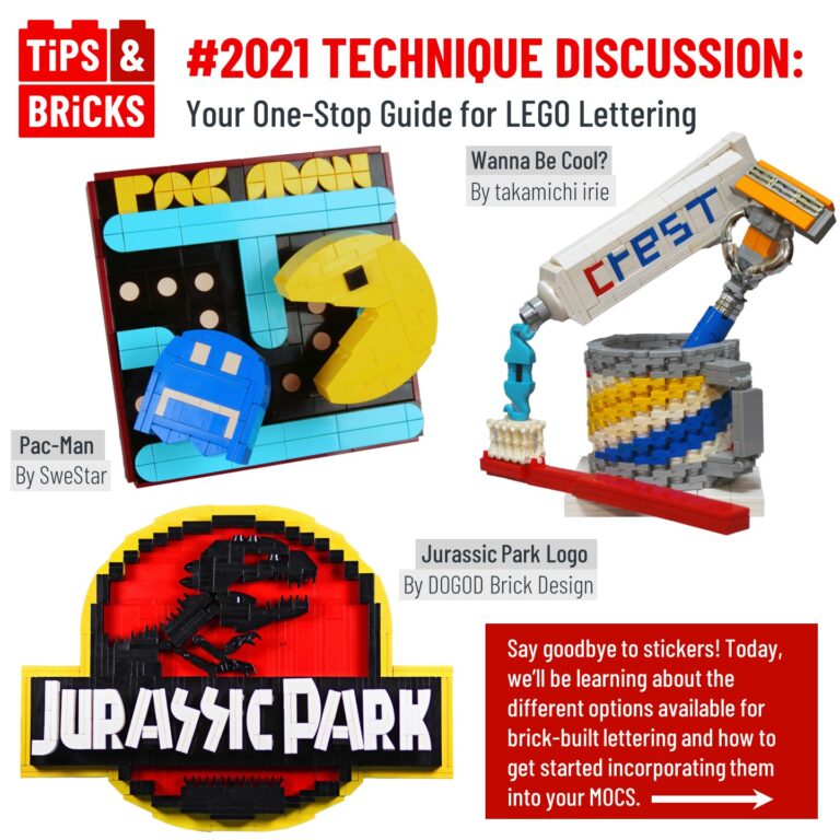TECHNIQUE DISCUSSION: Your One-Stop Guide for LEGO Lettering