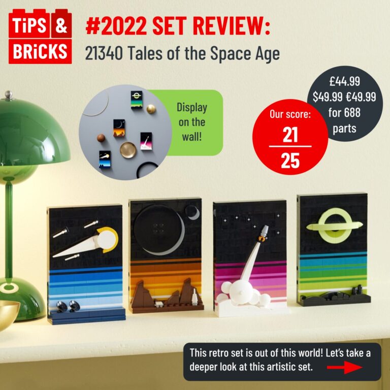 SET REVIEW: 21340 Tales of the Space Age