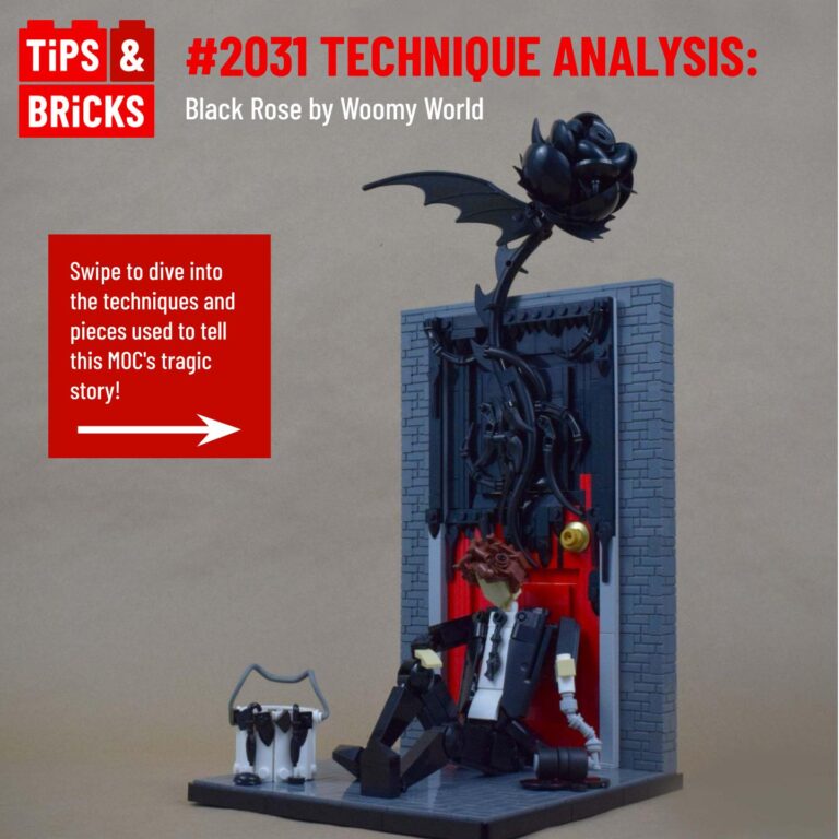 TECHNIQUE ANALYSIS: Black Rose by @woomy_world