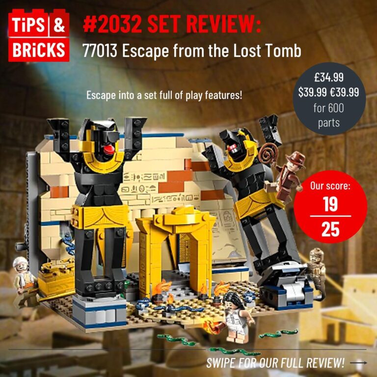 SET REVIEW: 77013 Escape from the Lost Tomb