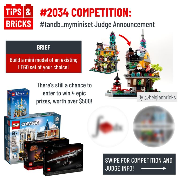 COMPETITION: #tandb_myminiset Judge Announcement