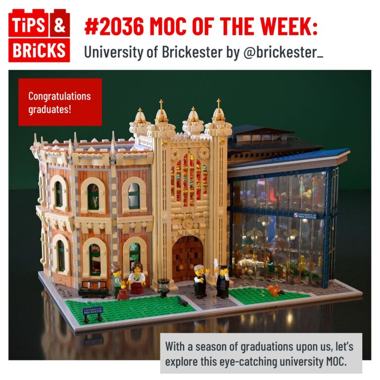 MOC OF THE WEEK: University of Brickester by @brickester_