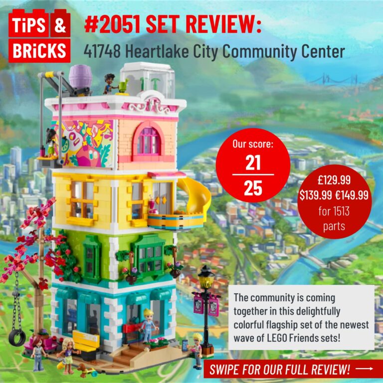 #2051: SET REVIEW: 41748 Heartlake City Community Center