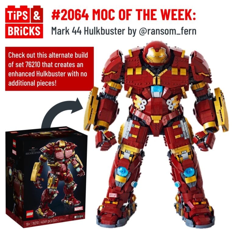 MOC OF THE WEEK: Mark 44 Hulkbuster by @ransom_fern
