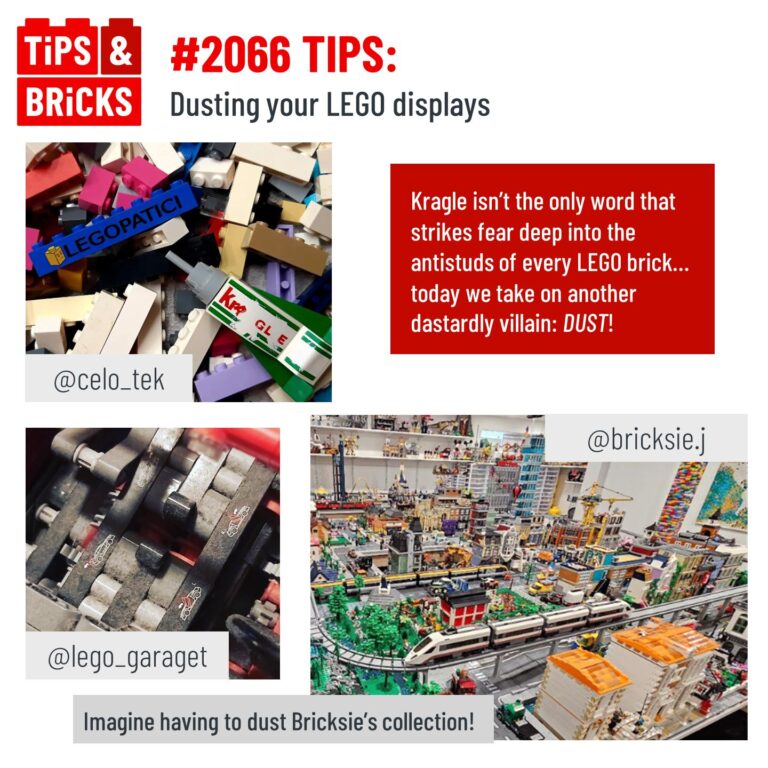 TIPS: Dusting your LEGO displays