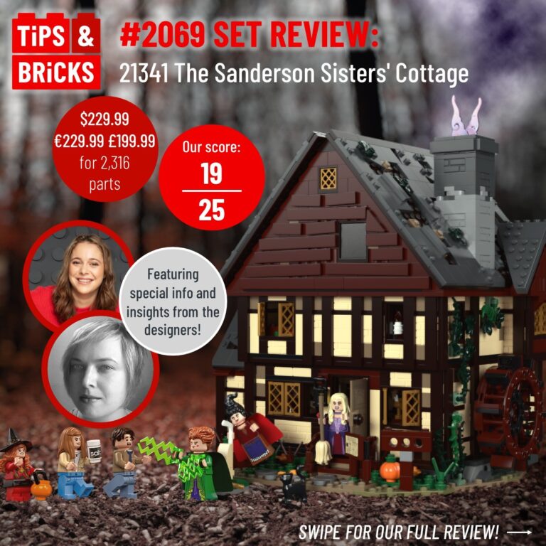 #2069: SET REVIEW: 21341 The Sanderson Sisters' Cottage