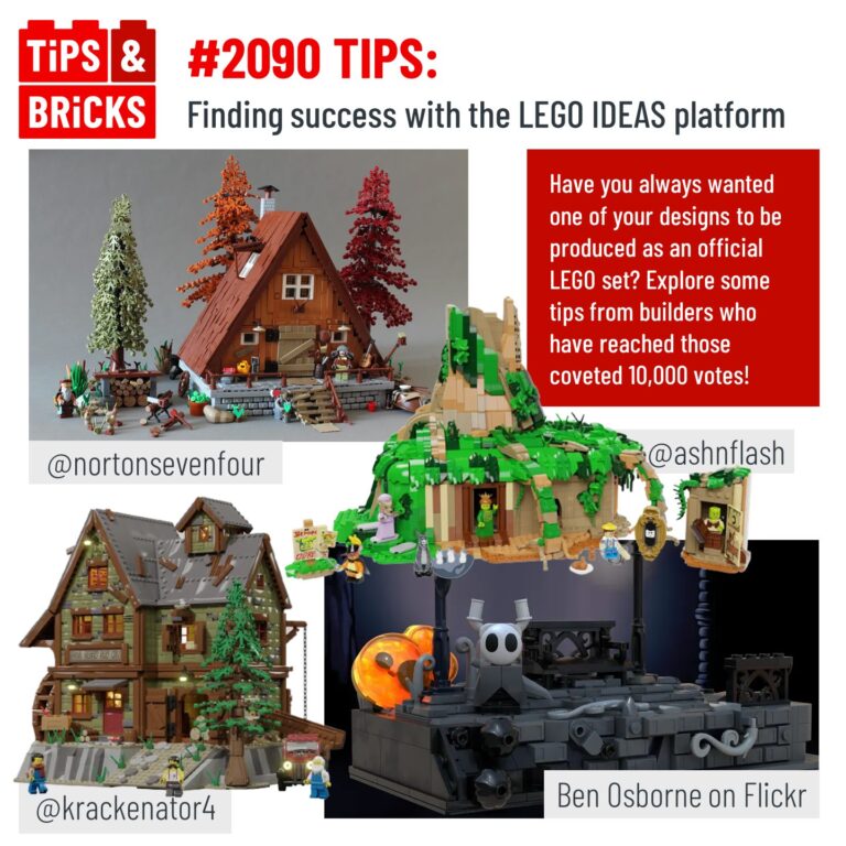 TIPS: Finding success with the LEGO IDEAS platform