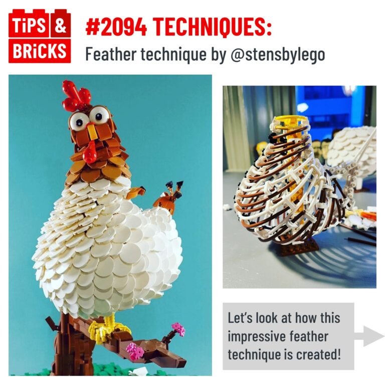 TECHNIQUES: Feather technique by @stensbylego
