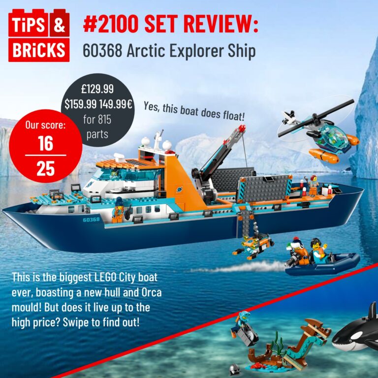 SET REVIEW: 60368 Arctic Explorer Ship