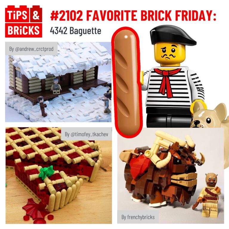 FAVORITE BRICK FRIDAY: 4342 Baguette