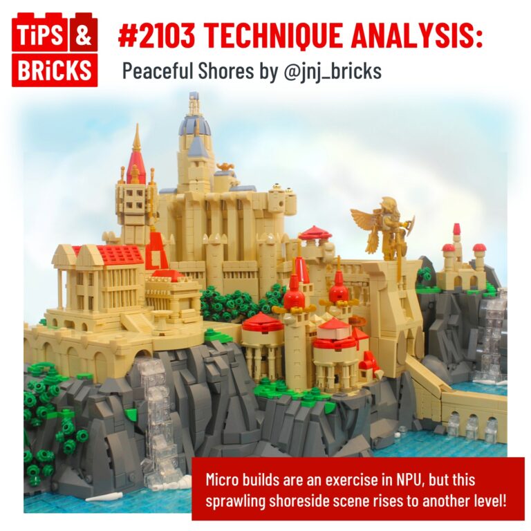 TECHNIQUE ANALYSIS: Peaceful Shores by @jnj_bricks