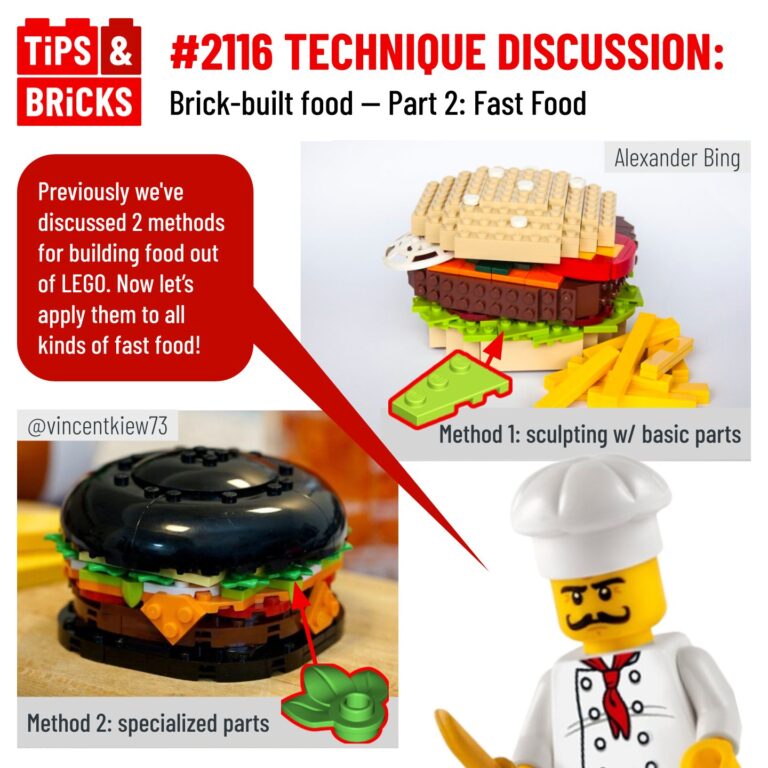 TECHNIQUE DISCUSSION: Brick-built food -- Part 2: Fast Food