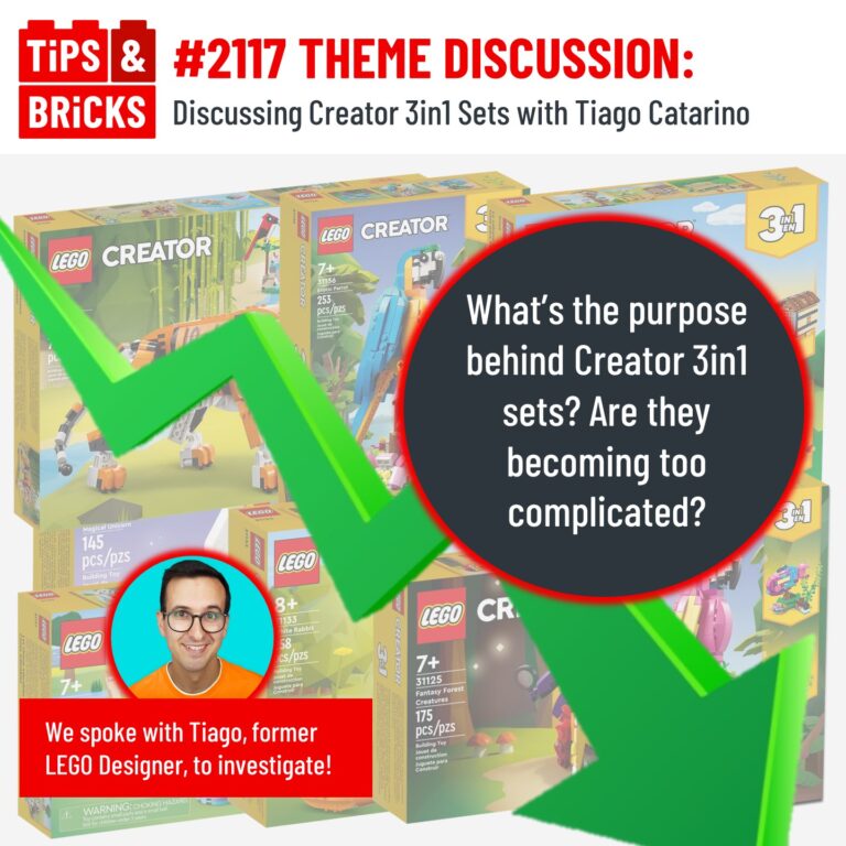 THEME DISCUSSION: Discussing Creator 3in1 Sets with Tiago Catarino
