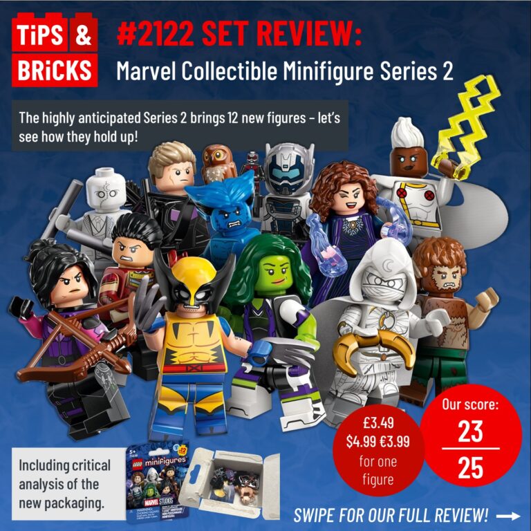 SET REVIEW: Marvel Collectible Minifigure Series 2