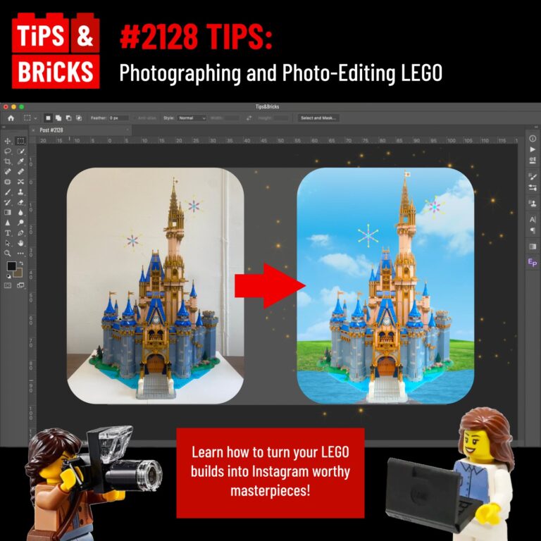 TIPS: Photographing and Photo-Editing LEGO
