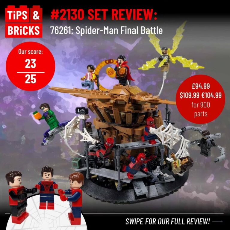 SET REVIEW: 76261 Spider-Man Final Battle
