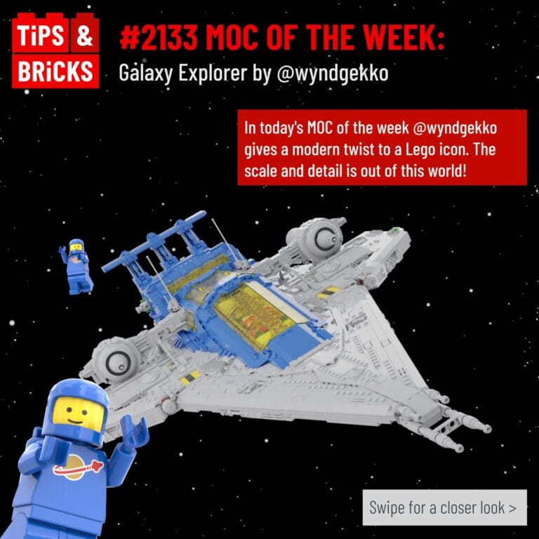MOC OF THE WEEK: Galaxy Explorer by @wyndgekko