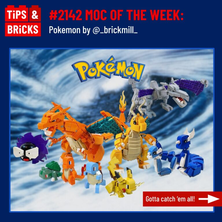 MOC of the Week: Pokémon by @_brickmill_