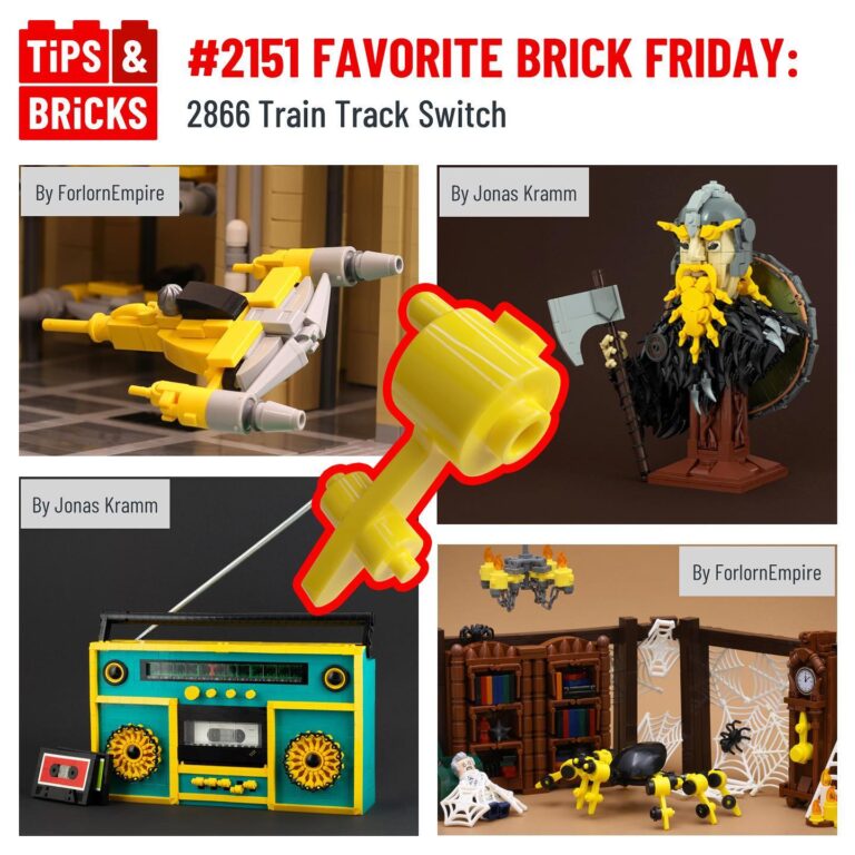 FAVOURITE BRICK FRIDAY: 2865 Train Switch