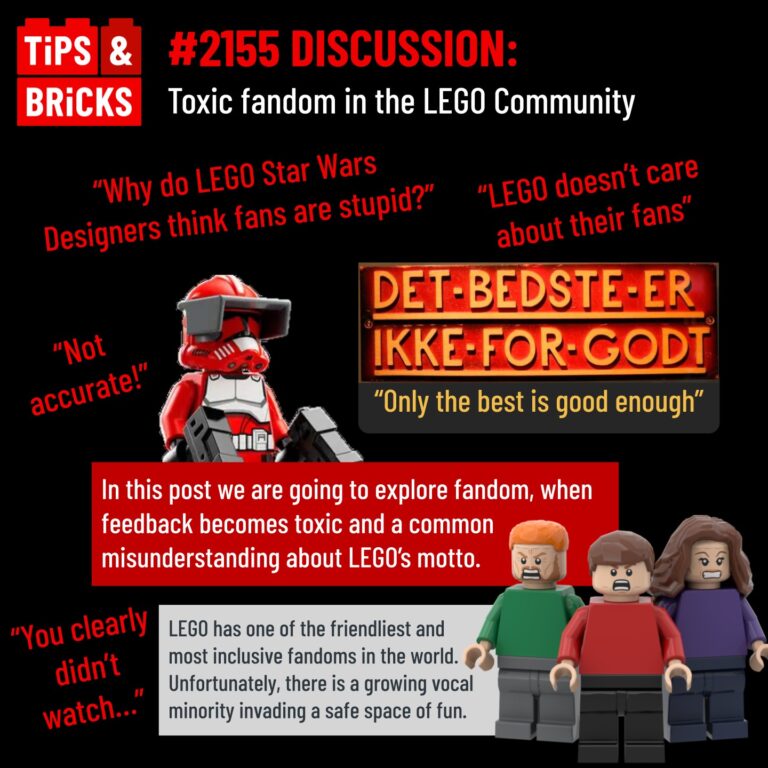 DISCUSSION: Toxic fandom in the LEGO Community