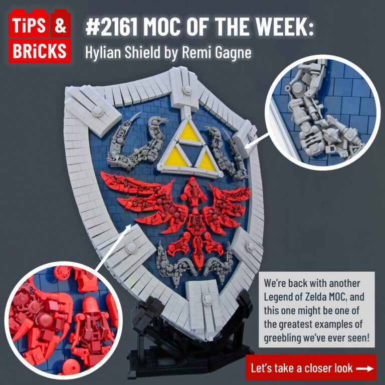 MOC OF THE WEEK: Hylian Shield by Remi Gagne