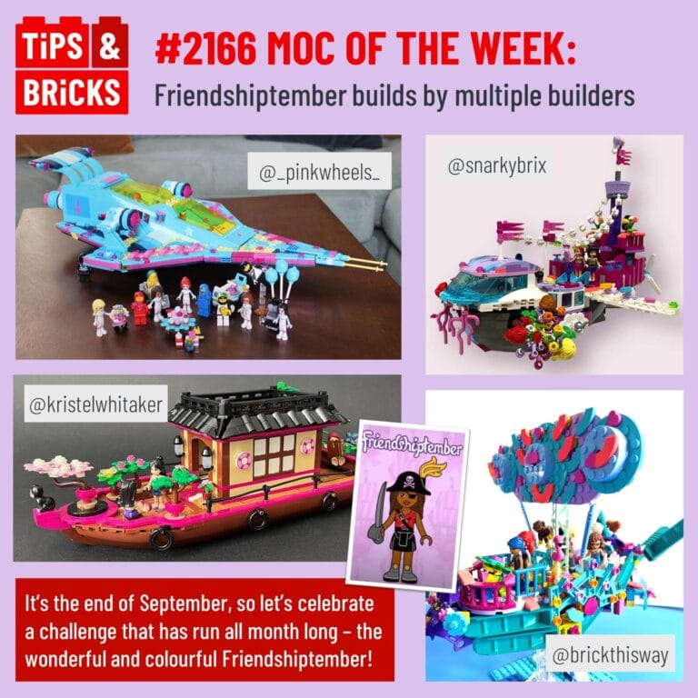 MOC OF THE WEEK: Friendshiptember builds by multiple builders