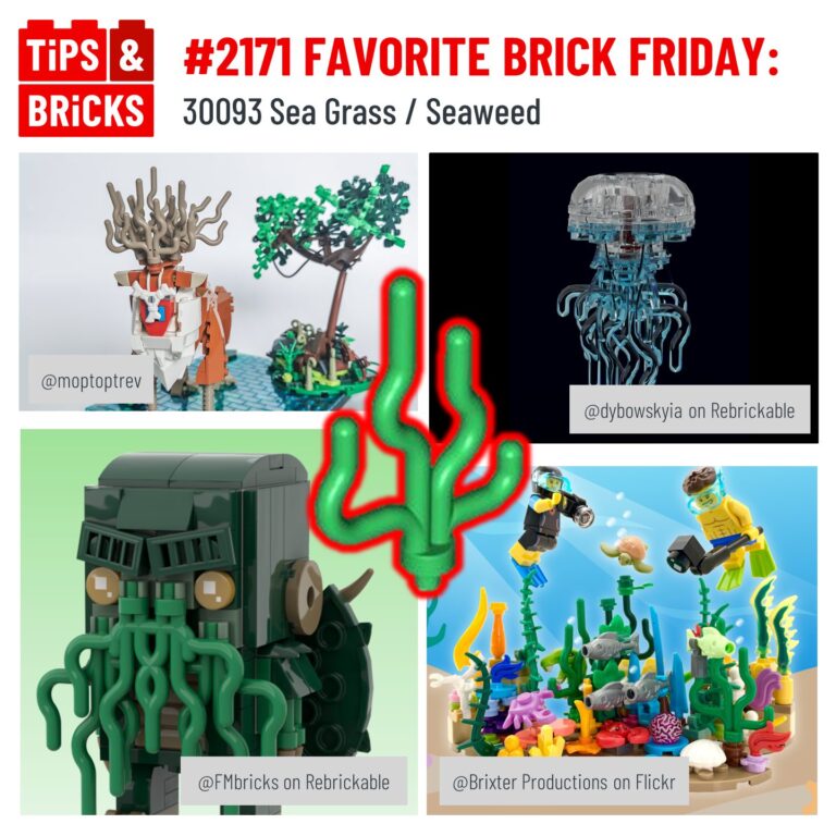 FAVORITE BRICK FRIDAY: 30093 Sea Grass/Seaweed