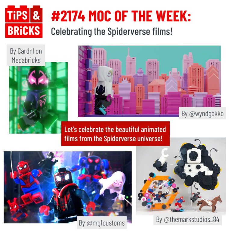 MOC OF THE WEEK: Celebrating the Spiderverse films!