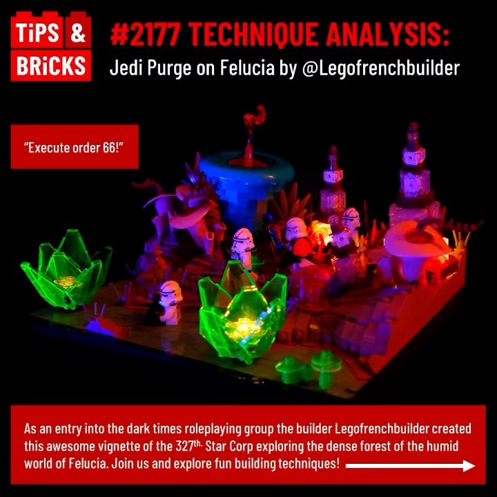 TECHNIQUE ANALYSIS: Jedi Purge on Felucia by @Legofrenchbuilder
