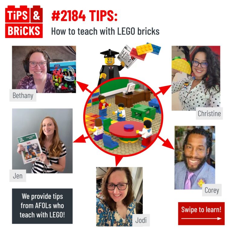 TIPS: How to teach with LEGO bricks