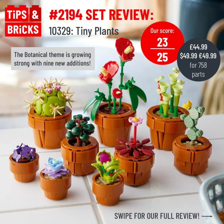 SET REVIEW: 10329 Tiny Plants