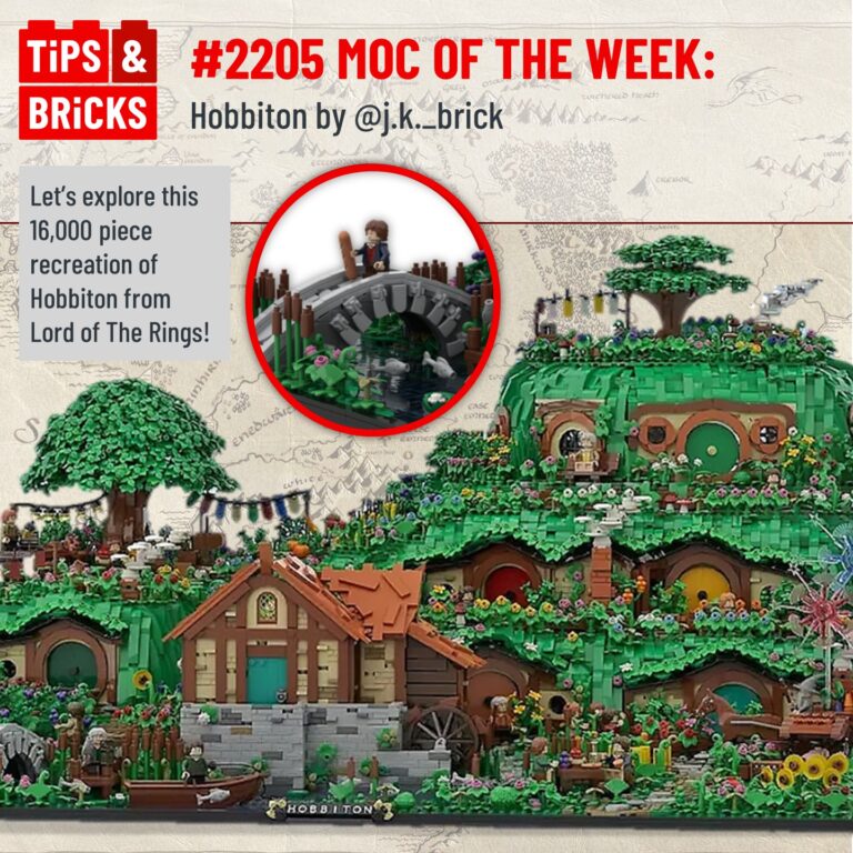 MOC OF THE WEEK: Hobbiton by @j.k._brick