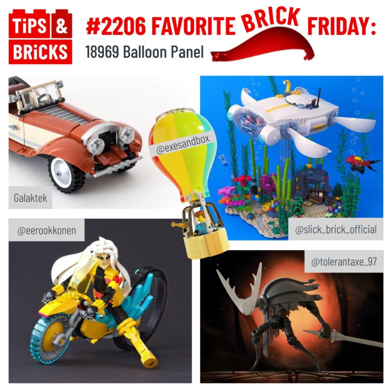 FAVORITE BRICK FRIDAY: 18969 Balloon Panel