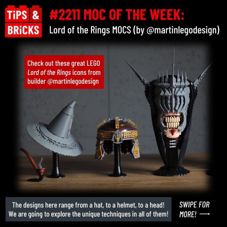 MOC OF THE WEEK: Lord of the Rings MOCS (by @martinlegodesign)