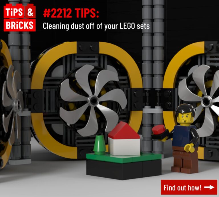 TIPS: Cleaning dust off of your LEGO sets