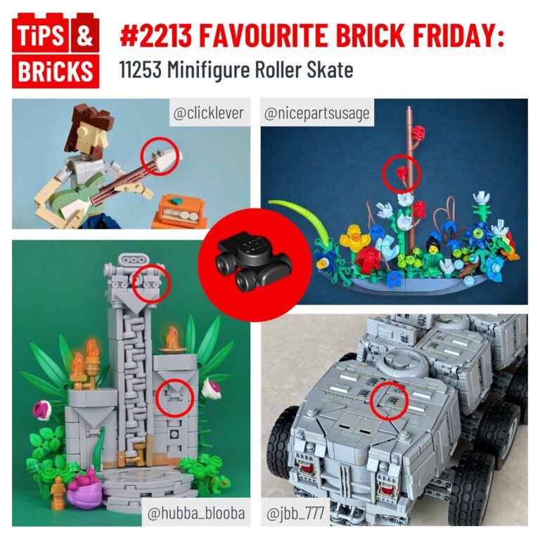 FAVOURITE BRICK FRIDAY: 11253 Minifigure Roller Skate