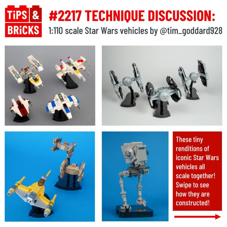 TECHNIQUE DISCUSSION: 1:110 scale Star Wars vehicles by @tim_goddard928