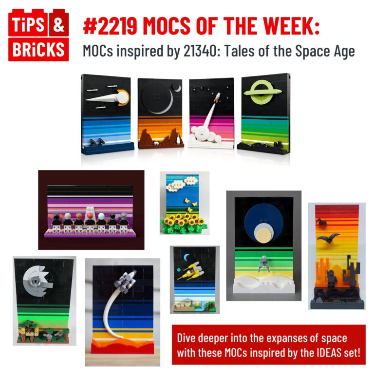 MOCS OF THE WEEK: MOCs inspired by 21340: Tales of the Space Age