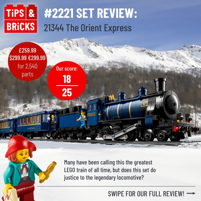 SET REVIEW: 21344 The Orient Express
