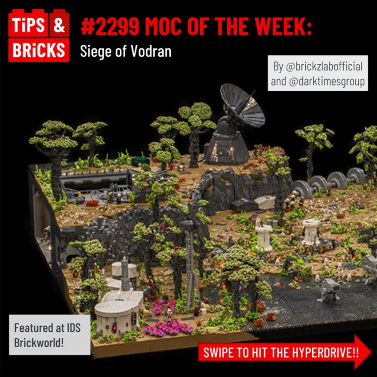 MOC of the Week: "Siege of Vodran" by @BrickzLabOfficial and @DarkTimesGroup