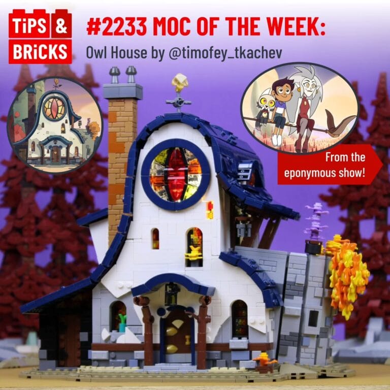 MOC OF THE WEEK: Owl House by @timofey_tkachev