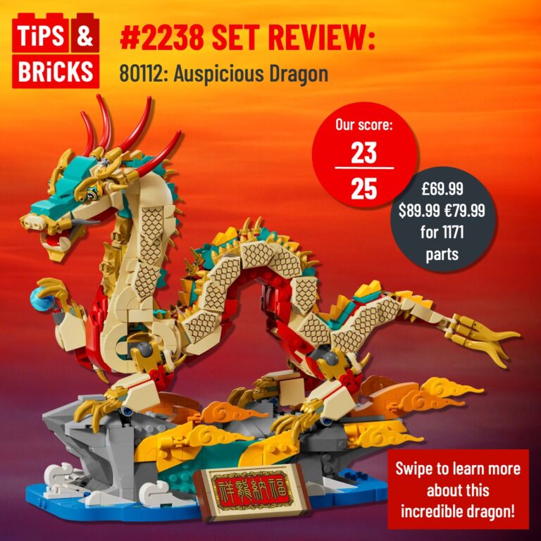 SET REVIEW: 80112 Auspicious Dragon
