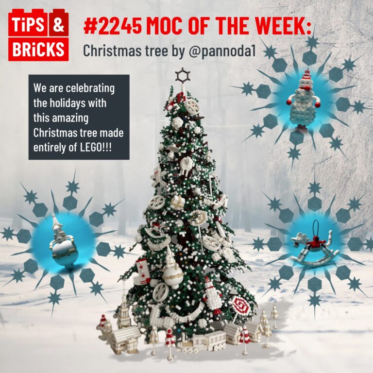MOC OF THE WEEK: Christmas tree by @pannoda1