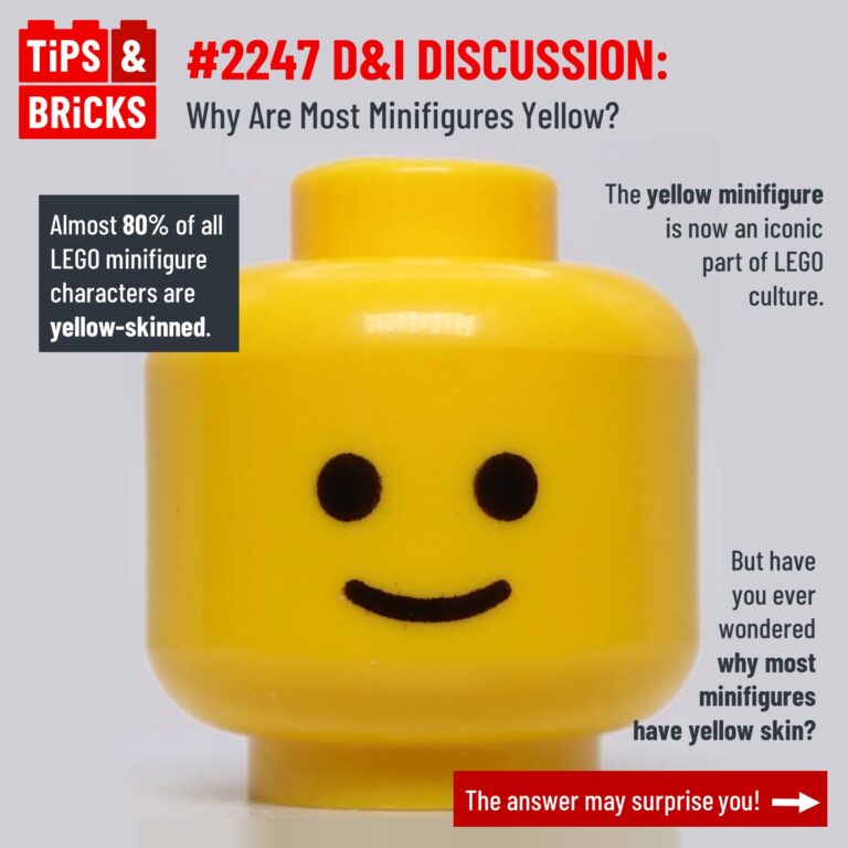 D&I DISCUSSION: Why Are Most Minifigures Yellow?