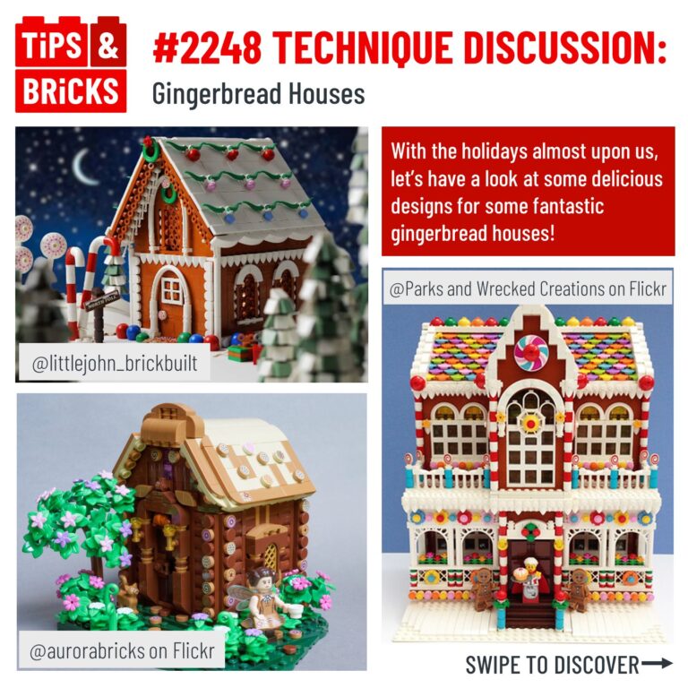 TECHNIQUE DISCUSSION: Gingerbread Houses