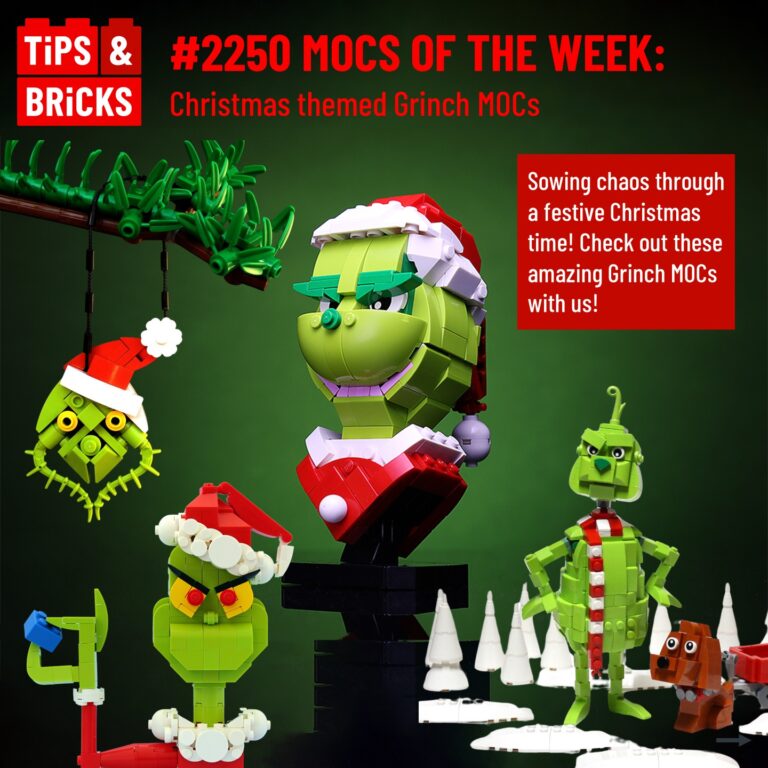 MOCS OF THE WEEK: Christmas themed Grinch MOCs