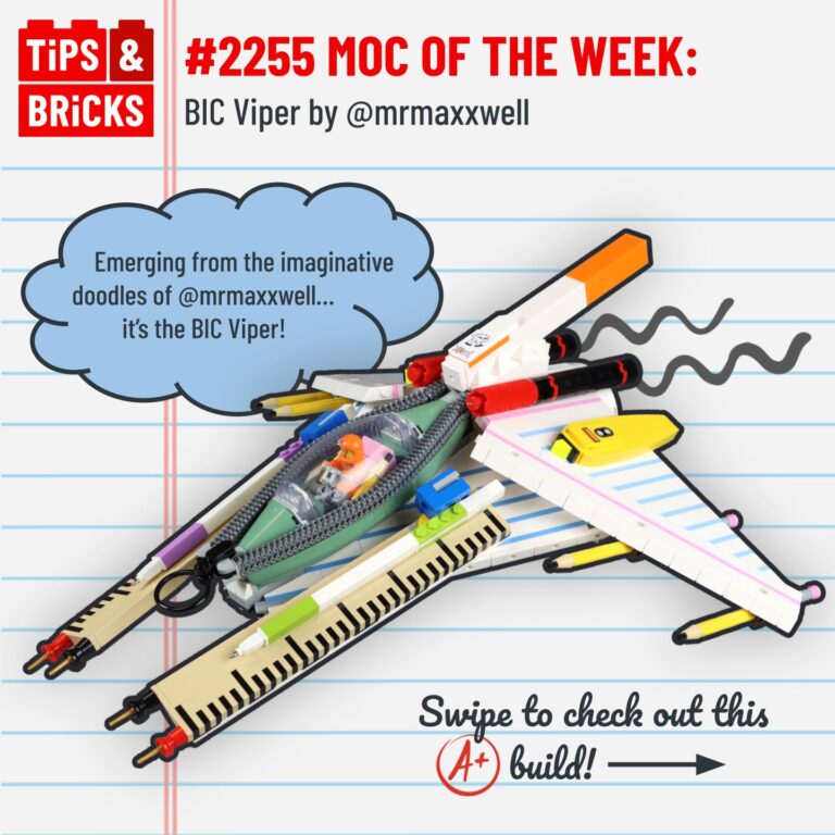 MOC OF THE WEEK: BIC Viper by @mrmaxxwell