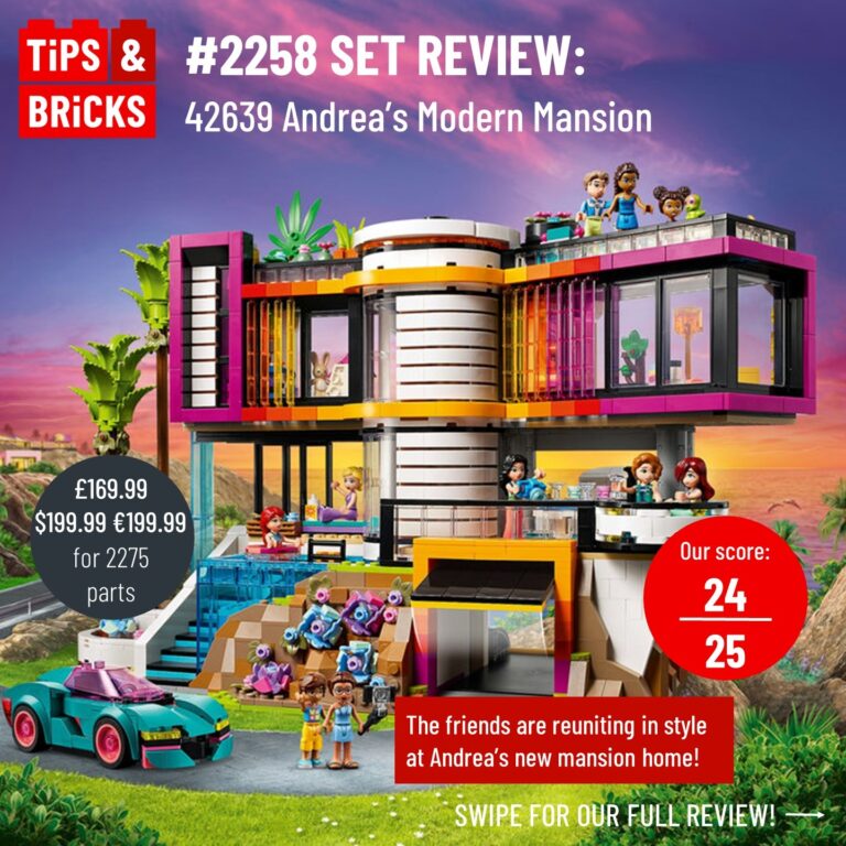 SET REVIEW: 42639 Andrea's Modern Mansion