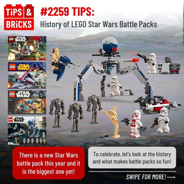 TIPS: History of LEGO Star Wars Battle Packs